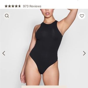 Skims Fits Everybody High Neck Bodysuit